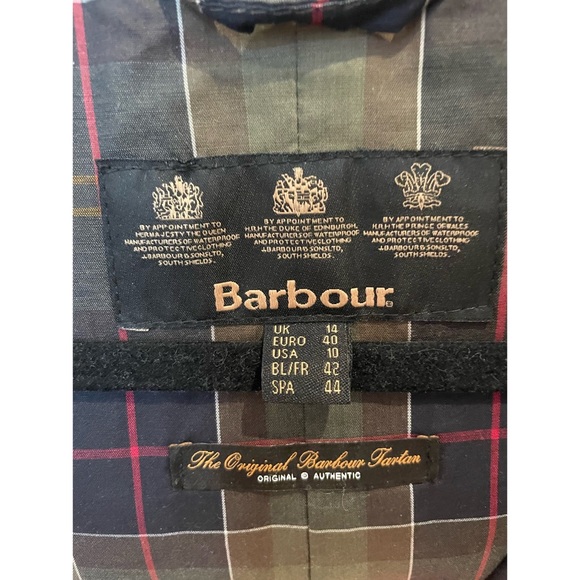 Barbour waxed women’s jacket - UK 14 - US 10 - Picture 4 of 6